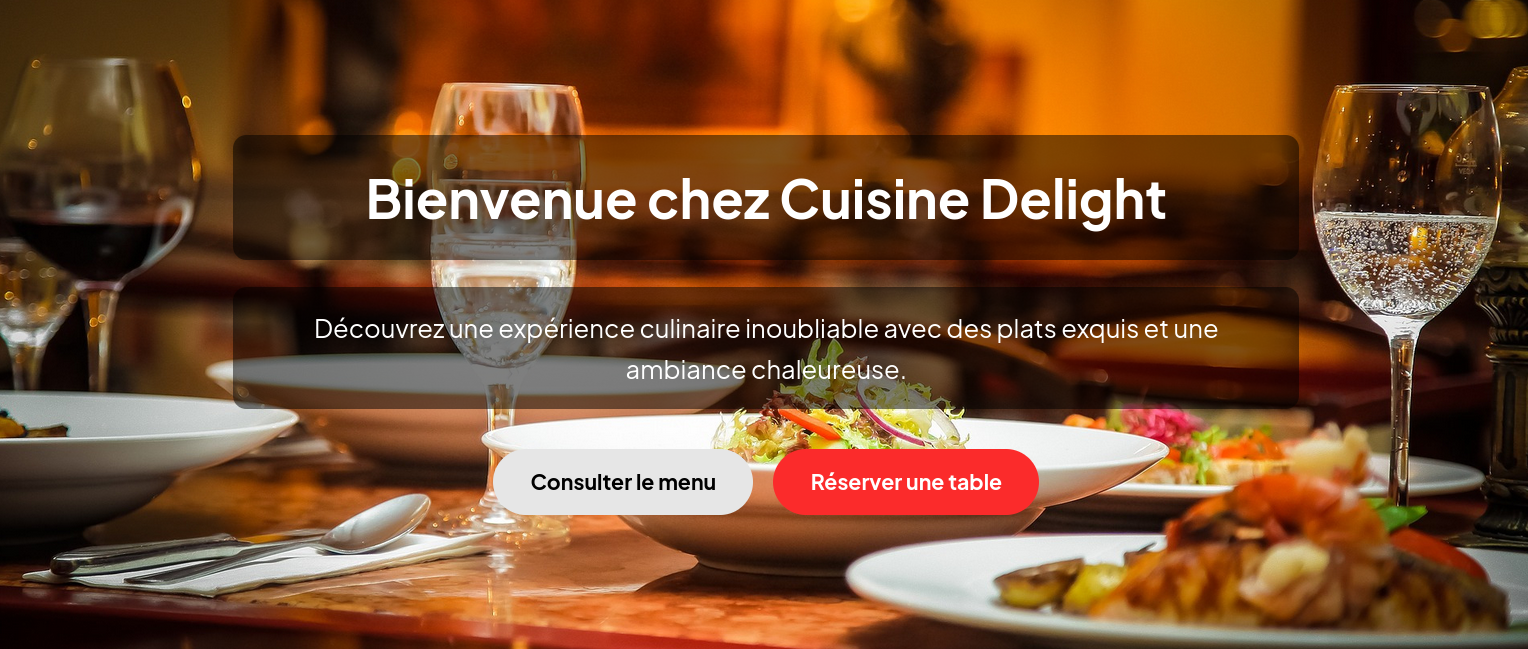 Restaurant fictif